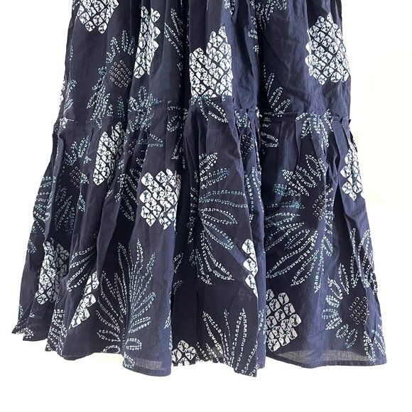 New Figue Julianne Maxi Dress in Daisy Midnight Navy Size S - Picture 11 of 11